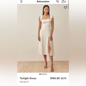 Reformation Twilight Dress